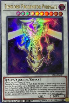 Timelord Progenitor Vorpgate YAXX-EN06-01 Ultra Rare Englisch