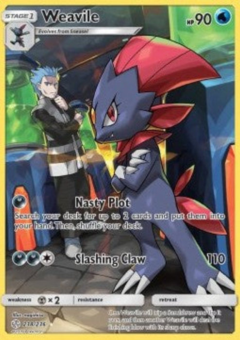 Weavile CEC-238 Secret Rare Englisch