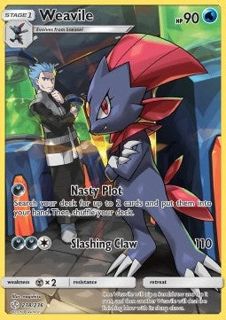 Weavile CEC-238 Secret Rare Englisch PSA-9