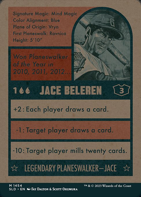 Jace Beleren // Jace Beleren - Back Face