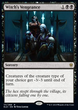 Witch's Vengeance ELD-111 Rare Englisch