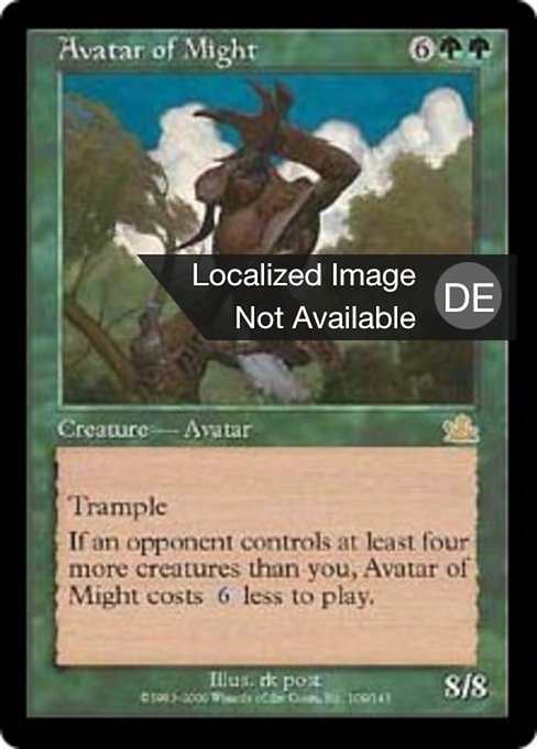 Magic: Avatar of Might