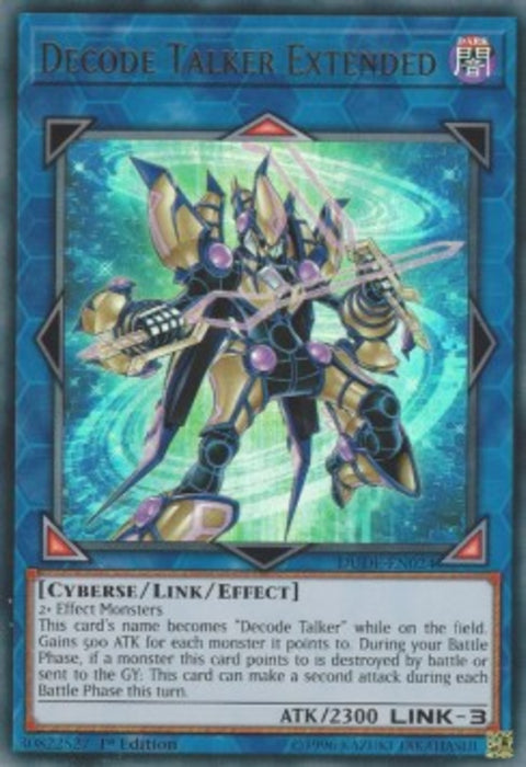 Decode Talker Extended DUDE-EN024 Ultra Rare Englisch