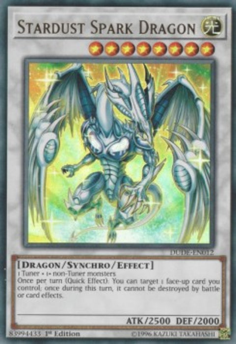 Stardust Spark Dragon DUDE-EN012 Ultra Rare Englisch