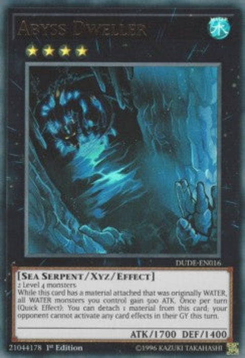Abyss Dweller DUDE-FR016 Ultra Rare Französisch