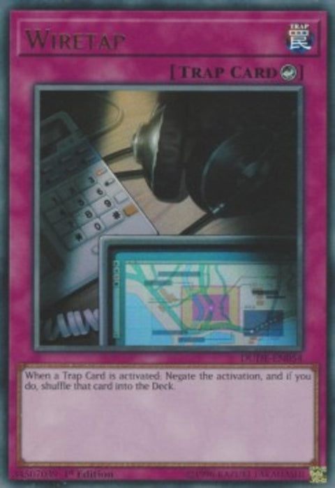 Wiretap DUDE-EN054 Ultra Rare Englisch