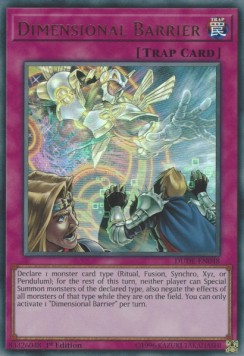 Dimensional Barrier DUDE-EN048 Ultra Rare Englisch