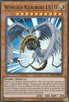 Winged Kuriboh LV10 AC19-EN023 Super Rare Englisch
