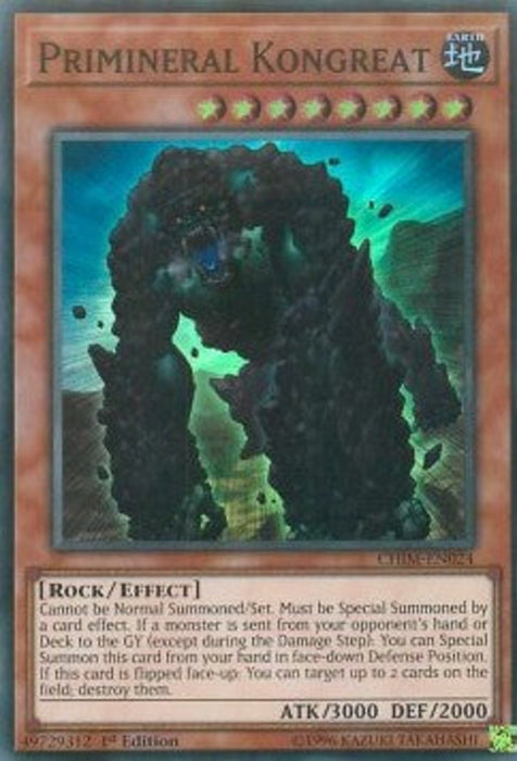 Primineral Kongreat CHIM-EN024 Super Rare Englisch