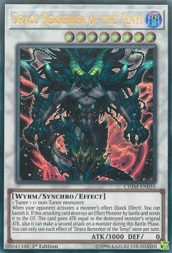 Draco Berserker of the Tenyi CHIM-EN035 Ultra Rare Englisch