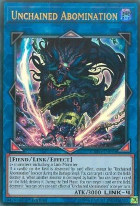 Unchained Abomination CHIM-EN045 Ultra Rare Englisch