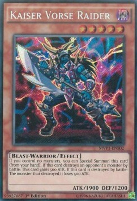 Kaiser Vorse Raider (V.3) MVP1-ENS02 Secret Rare Englisch