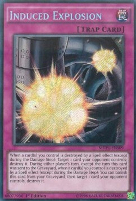 Induced Explosion (V.3) MVP1-ENS09 Secret Rare Englisch