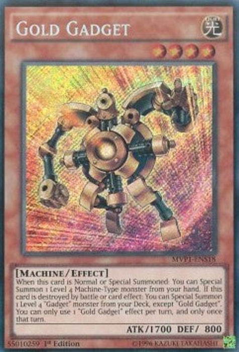 Gold Gadget (V.3) MVP1-ENS18 Secret Rare Englisch