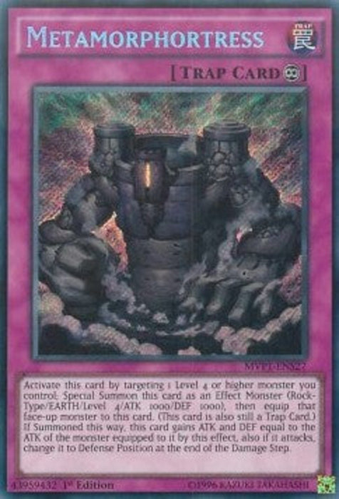 Metamorphortress (V.3) MVP1-ENS27 Secret Rare Englisch