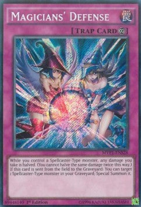 Magicians' Defense (V.3) MVP1-ENS28 Secret Rare Englisch