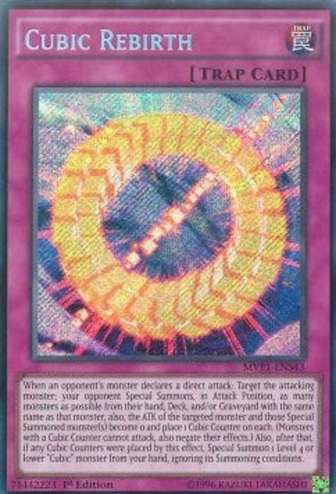Cubic Rebirth (V.3) MVP1-ENS43 Secret Rare Englisch