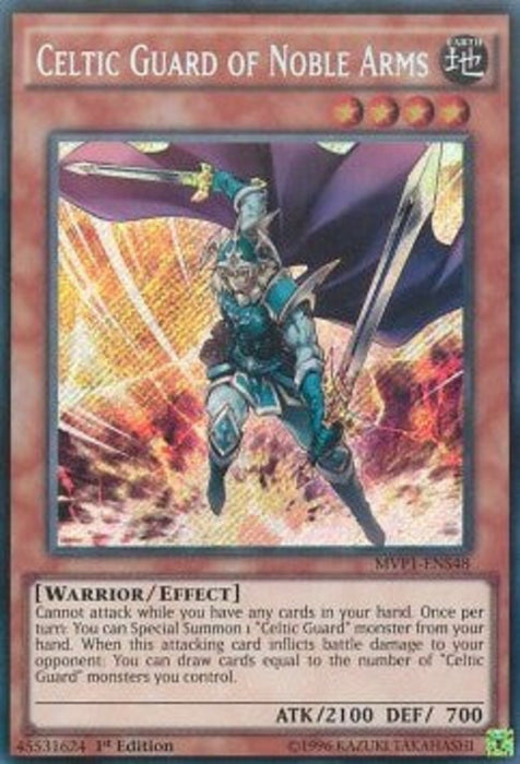 Celtic Guard of Noble Arms (V.3) MVP1-ENS48 Secret Rare Englisch