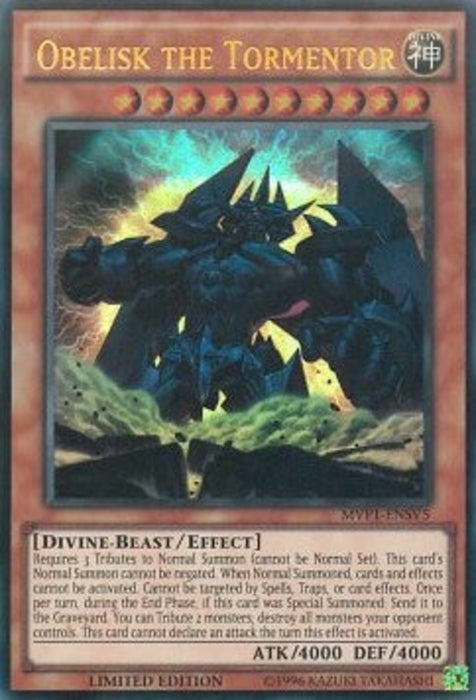 Obelisk the Tormentor (V.3) MVP1-ENSV5 Ultra Rare Englisch