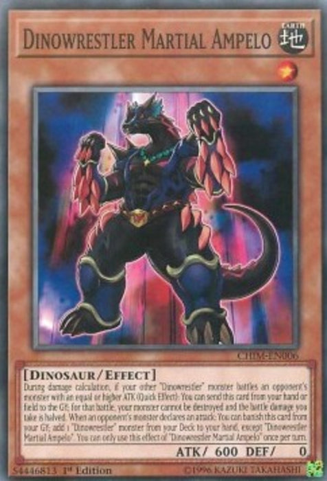 Dinowrestler Martial Ampelo CHIM-EN006 Common Englisch