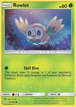 Rowlet CEC-18 Common Deutsch