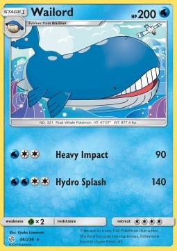 Wailord CEC-46 Rare Deutsch