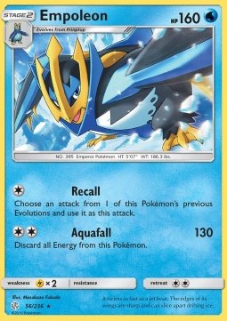 Empoleon CEC-56 Rare Deutsch