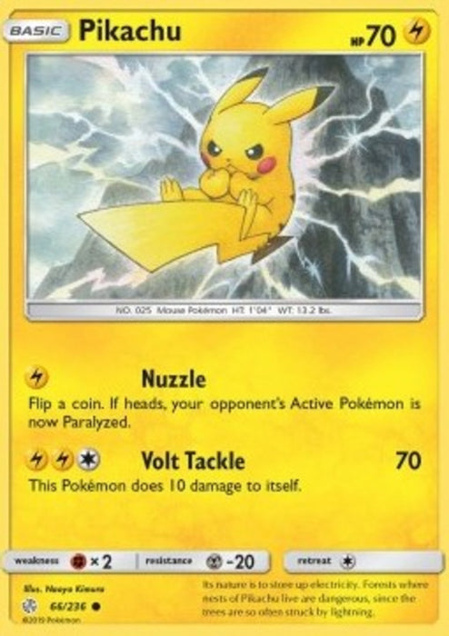 Pikachu CEC-66 Common Spanisch