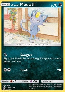 Alolan Meowth CEC-128 Common Englisch