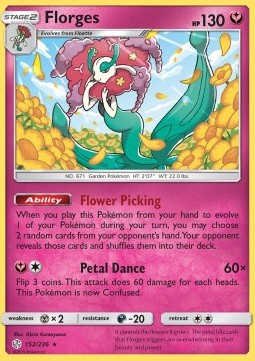 Florges CEC-152 Holo Rare Englisch