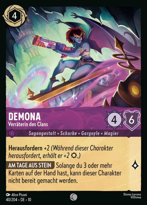 Demona - Verräterin des Clans 10WHI-040 Common Deutsch