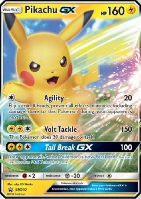 Pikachu GX SM-232 Promo Deutsch