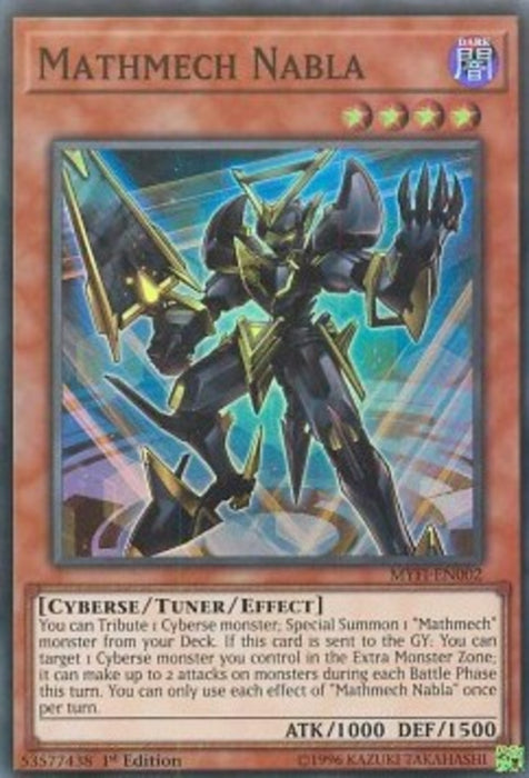 Mathmech Nabla MYFI-EN002 Super Rare Englisch