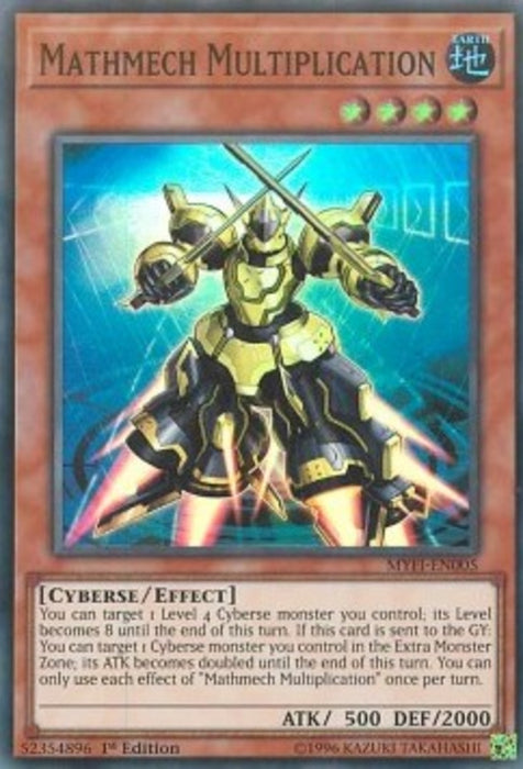 Mathmech Multiplication MYFI-EN005 Super Rare Englisch