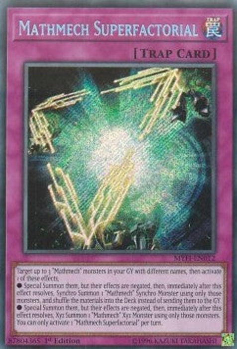 Mathmech Superfactorial MYFI-EN012 Secret Rare Englisch