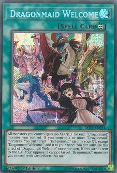 Dragonmaid Welcome MYFI-EN024 Secret Rare Englisch