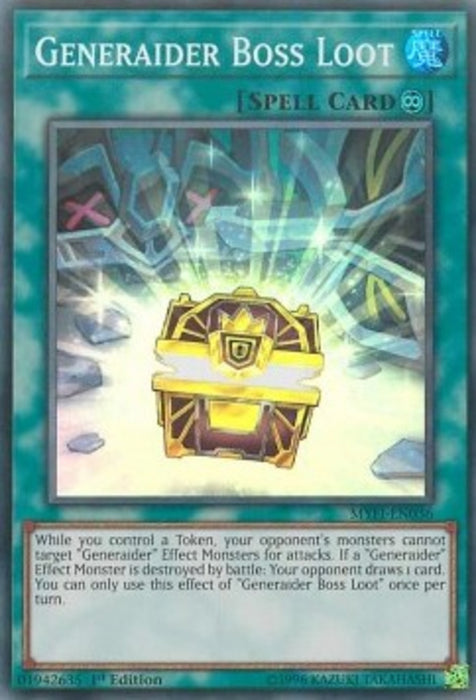 Generaider Boss Loot MYFI-EN036 Super Rare Englisch