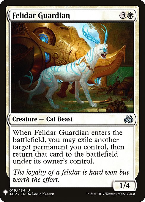 Felidar Guardian MYS-19 Uncommon Englisch