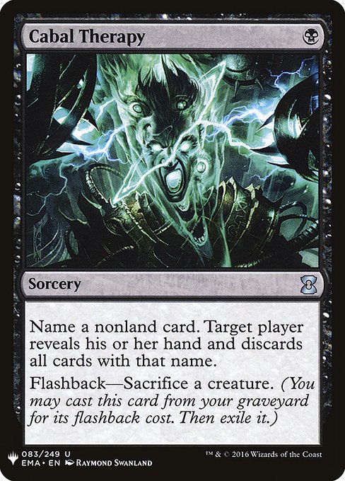Magic: Cabal Therapy