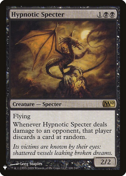 Hypnotic Specter MYS-100 Rare Englisch