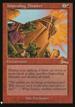 Impending Disaster MYS-82 Rare Englisch
