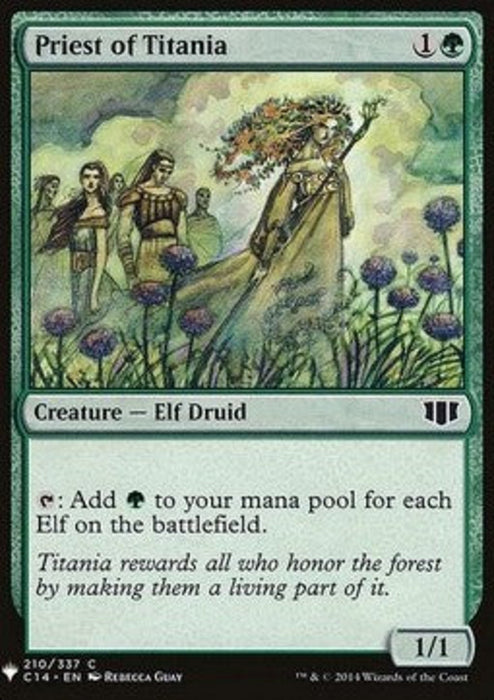 Priest of Titania MYS-210 Common Englisch