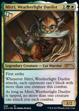 Mirri, Weatherlight Duelist SLD-26 Mythic Englisch