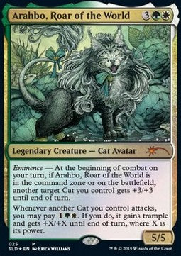 Arahbo, Roar of the World SLD-25 Mythic Englisch