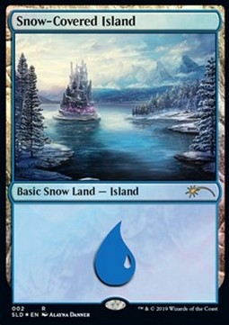 Snow-Covered Island SLD-2 Land Englisch