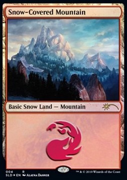 Snow-Covered Mountain SLD-4 Land Englisch