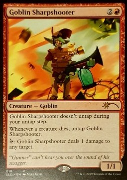 Goblin Sharpshooter SLD-18 Rare Englisch