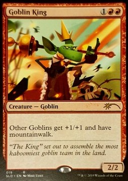 Goblin King SLD-19 Rare Englisch