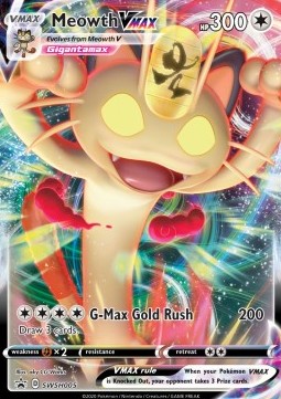 Meowth VMAX SWSH-005 Promo Englisch