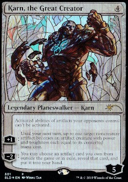 Karn, the Great Creator SLD-501 Rare Englisch